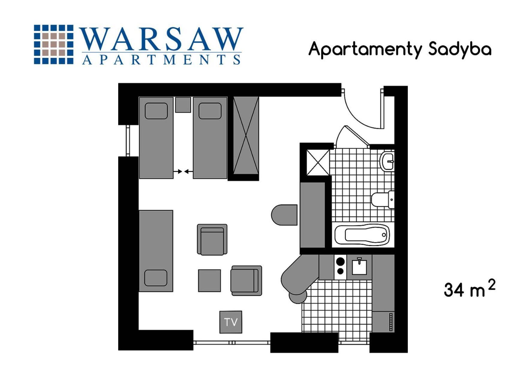 Warsaw Apartments - Apartamenty Sadyba Εξωτερικό φωτογραφία
